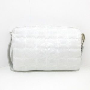 Chanel Bag Nylon Jacquard Silver